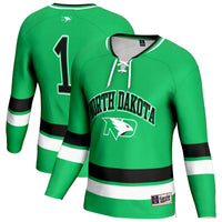 North Dakota GameDay Greats Lightweight Hockey Fashion Jersey - Kelly Green