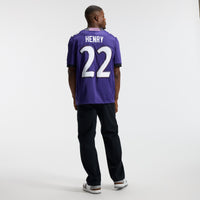 Baltimore Ravens Derrick Henry Nike Purple Team Vapor F.U.S.E. Stitched Limited Jersey