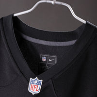Washington Commanders Nike Black Hail Raiser Alternate Custom Game Jersey
