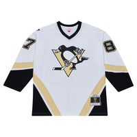 Pittsburgh Penguins Sidney Crosby Mitchell & Ness White 2005 Power Play Jersey