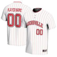 Louisville Cardinals GameDay Greats NIL Pick-A-Player Lightweight Softball Jersey - White