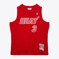Miami Heat Mitchell & Ness Dwyane Wade 2012 Day Jersey - Scarlet