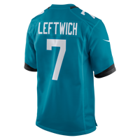 Jacksonville Jaguars Byron Leftwich Nike Teal Retired Player Game Jersey