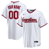 Cleveland Guardians Nike White Home Replica Custom Jersey