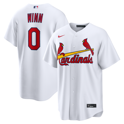 St. Louis Cardinals Masyn Winn Nike White Home Replica Jersey