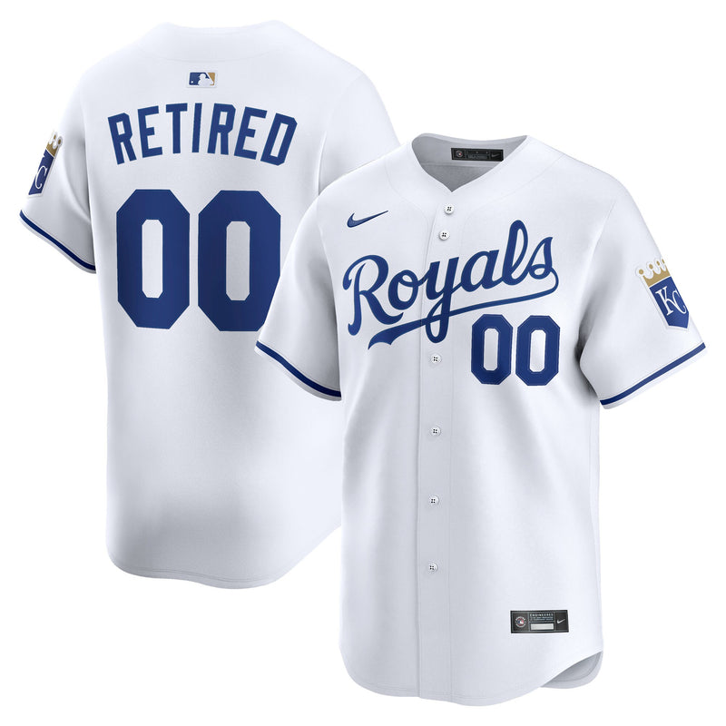 Kansas City Royals Nike White Home Limited Pick-A-Player Retired Roster Jersey