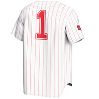 #1 Illinois State Redbirds GameDay Greats Lightweight Baseball Jersey - White