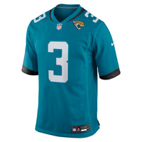 Jacksonville Jaguars Jakobi Meyers Nike Teal Team Game Jersey