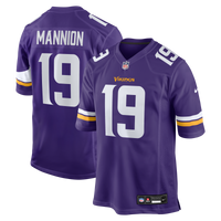 Minnesota Vikings Sean Mannion Nike Purple Game Jersey