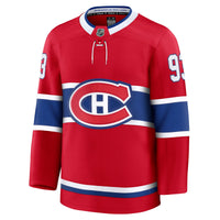 Montreal Canadiens Ivan Demidov Fanatics Red Home Premium Jersey