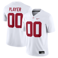 Alabama Crimson Tide Nike NIL Pick-A-Player Game Jersey - White