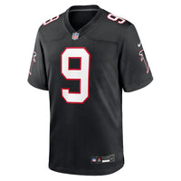 Atlanta Falcons Michael Penix Jr. Nike Black Alternate Game Jersey