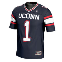 #1 UConn Huskies GameDay Greats Football Jersey - Cardinal