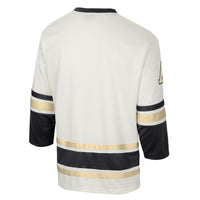 Army Black Knights Colosseum Puck Proud Fashion Hockey Jersey - Cream