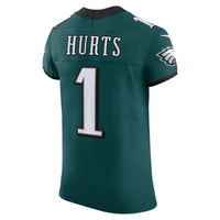 Philadelphia Eagles Jalen Hurts Nike Midnight Green Team Vapor F.U.S.E. Elite Jersey