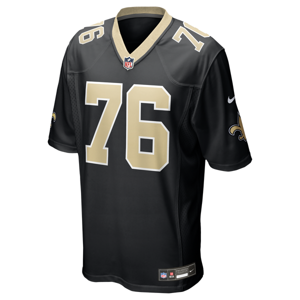New Orleans Saints Will Clapp Nike Black Team Game Jersey