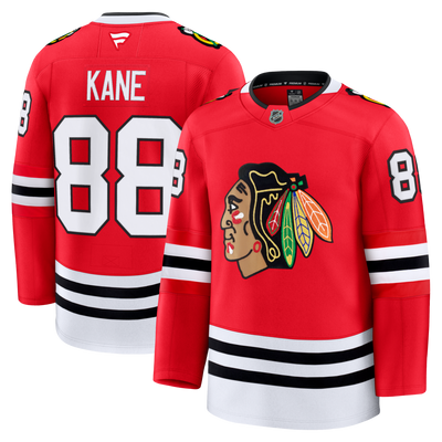 Chicago Blackhawks Patrick Kane Fanatics Red Premium Jersey