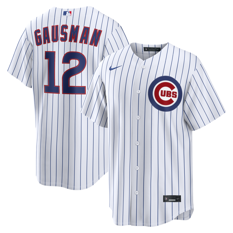 Chicago Cubs Kevin Gausman Nike White Home Replica Jersey