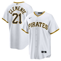 Pittsburgh Pirates Roberto Clemente Nike White Home Replica Player Name Jersey