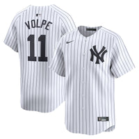 New York Yankees Anthony Volpe Nike White Home Limited Player Jersey