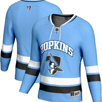 Johns Hopkins Blue Jays GameDay Greats Spirit Hockey Jersey - Light Blue