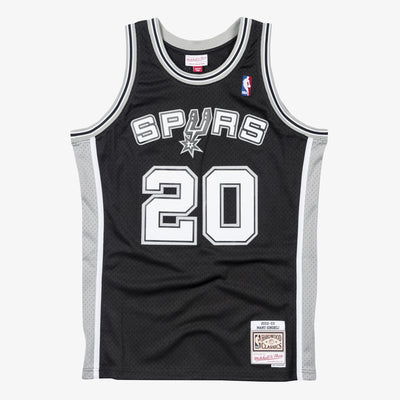 San Antonio Spurs Mitchell & Ness Swingman Jersey Manu Ginobili 2002-03