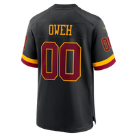 Washington Commanders Odafe Oweh Nike Black Hail Raiser Alternate Game Jersey