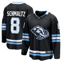 Utah Mammoth Nick Schmaltz Fanatics Black Home Breakaway Jersey