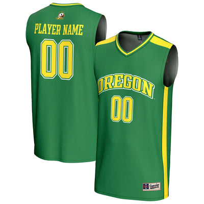 Oregon Ducks GameDay Greats NIL Pick-A-Player Lightweight Basketball Fashion Jersey - Green
