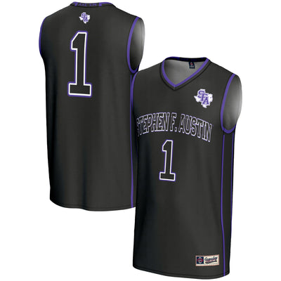 Stephen F Austin Lumberjacks GameDay Greats #1 Basketball Jersey - Black
