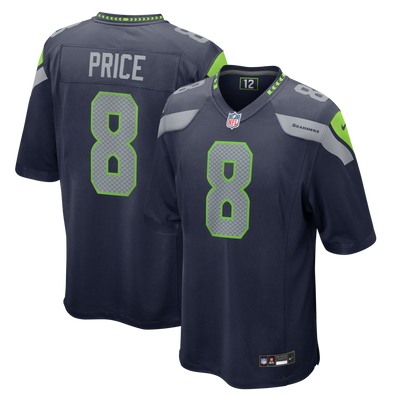 Seattle Seahawks Jadarian Price Nike College Navy 2026 NFL Draft First Round Pick No. 32 Team Game Jersey