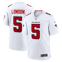 Atlanta Falcons Drake London Nike White Game Jersey
