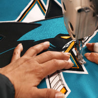 San Jose Sharks Fanatics Teal Home Authentic Pro Custom Jersey
