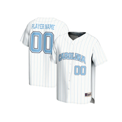 North Carolina Tar Heels GameDay Greats NIL Pick-A-Player Lightweight Baseball Jersey - White