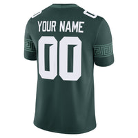 Michigan State Spartans Nike Custom Football Game Jersey - Green