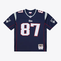 New England Patriots Rob Gronkowski Mitchell & Ness Navy Retired Legacy Replica Player Jersey