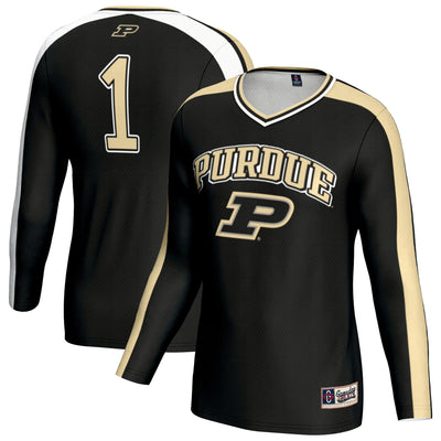 Purdue Boilermakers GameDay Greats #1 Lightweight Volleyball Fashion Jersey - Black