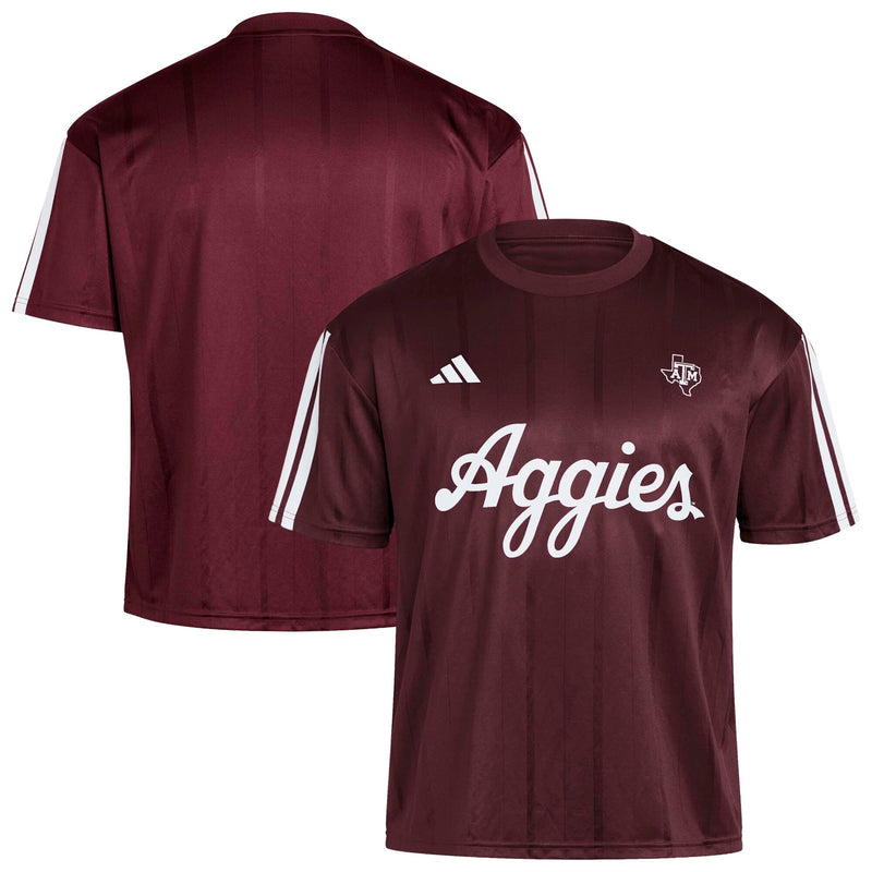 Texas A&M Aggies adidas Soccer Fashion Jersey - Maroon
