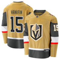 Vegas Golden Knights Noah Hanifin Fanatics Gold Home Breakaway Jersey