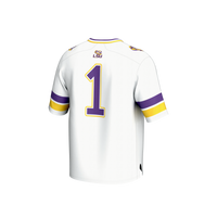 GameDay Greats #1 White LSU Tigers Collegiate Football Fashion Jersey