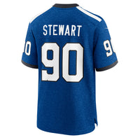 Indianapolis Colts Grover Stewart Nike Blue Alternate Game Jersey