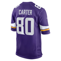 Minnesota Vikings Cris Carter Nike Purple Game Retired Player Jersey