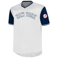 New York Yankees Aaron Judge Profile White Big & Tall Name & Number Jersey