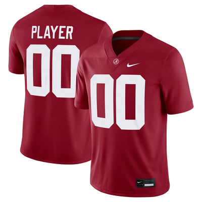 Alabama Crimson Tide Nike NIL Pick-A-Player Football Replica Jersey - Crimson