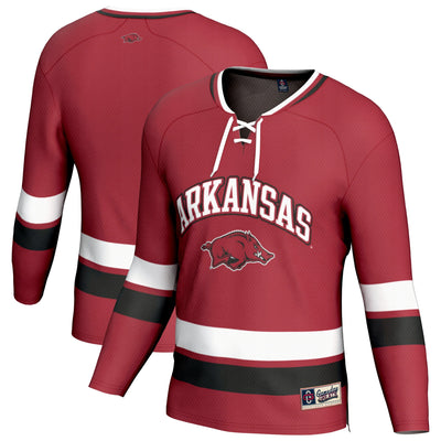 Arkansas Razorbacks GameDay Greats Spirit Hockey Jersey - Cardinal
