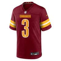 Washington Commanders Will Harris Nike Burgundy Team Game Jersey