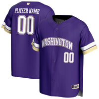 Washington Huskies GameDay Greats NIL Pick-A-Player Lightweight Baseball Jersey - Purple