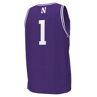 #1 Northwestern Wildcats Under Armour Replica Basketball Jersey - Purple