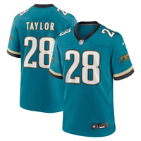 Jacksonville Jaguars Fred Taylor Nike Teal Prowler Throwback Retired Player Game Jersey