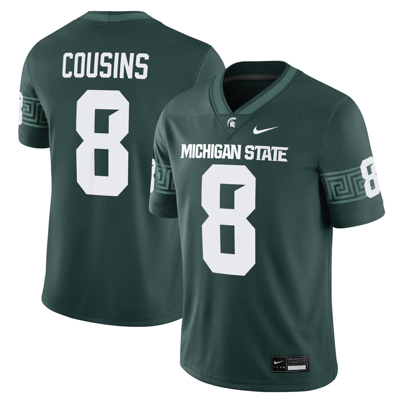 Kirk Cousins Michigan State Spartans Nike Alumni Game Jersey - Green